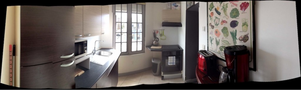 La cuisine de l'appartement Goeland à Dinard